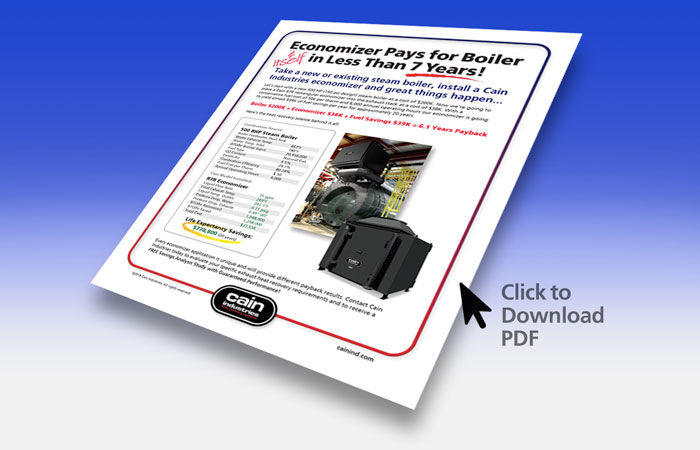Economizer Pays for Boiler in Less Than 7 Years!