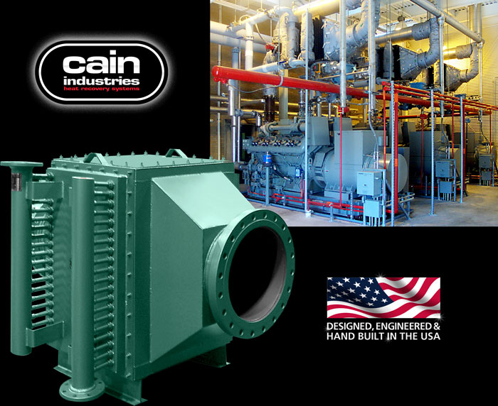 Cain Industries UTR1 - U-Tube Recovery 1 Cogeneration Series