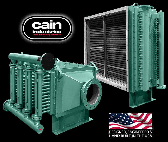 Cain Industries UTR1 - U-Tube Recovery 1 Fume Incineration Series