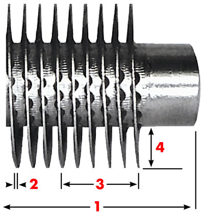 Finned Tubing Profile